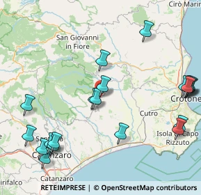 Mappa Via la Rosa, 88838 Mesoraca KR, Italia (23.0475)