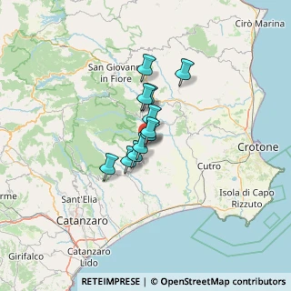 Mappa Via S. Giovanni, 88838 Mesoraca KR, Italia (8.27909)