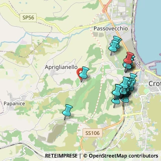 Mappa Via per Papanice, 88900 Crotone KR, Italia (2.55517)
