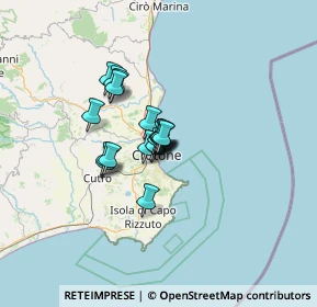 Mappa Traversa VI Verdogne, 88900 Crotone KR, Italia (7.91368)