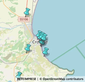 Mappa Via Raffaele Todaro, 88900 Crotone KR, Italia (3.85583)