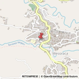Mappa Via Franco Marco Rocca, 10, 88838 Mesoraca, Crotone (Calabria)