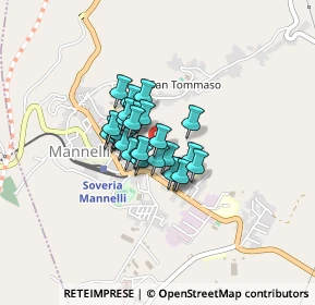 Mappa Via Cardamonelli, 88049 Soveria Mannelli CZ, Italia (0.26552)