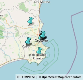 Mappa Via Francesco Antonio Lucifero, 88900 Crotone KR, Italia (5.81846)