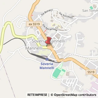Mappa Piazza dei Mille, 7, 88049 Soveria Mannelli CZ, Italia, 88049 Soveria Mannelli, Catanzaro (Calabria)