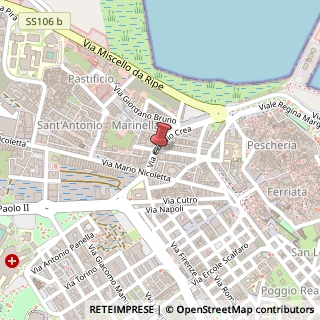 Mappa Corso Carlo Alberto, 62, 88900 Crotone, Crotone (Calabria)