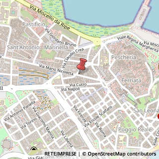 Mappa Via Mario Nicoletta, 44, 88900 Crotone, Crotone (Calabria)