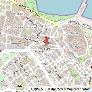 Mappa Via Mario Nicoletta, 53, 88900 Crotone, Crotone (Calabria)