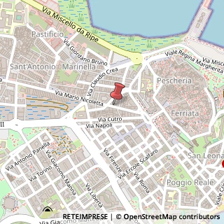 Mappa Via Mario Nicoletta,  36, 88900 Crotone, Crotone (Calabria)