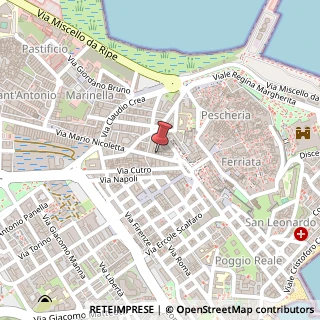 Mappa Via Mario Nicoletta, 24, 88900 Crotone, Crotone (Calabria)