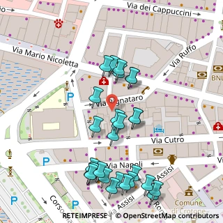 Mappa Via Mario Nicoletta, 88842 Crotone KR, Italia (0.05185)