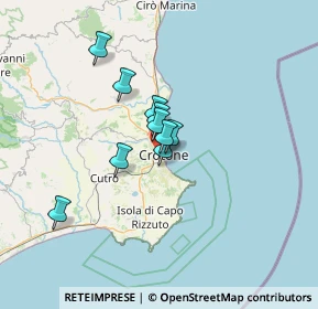 Mappa Via Giovanni Verga, 88900 Crotone KR, Italia (13.45636)