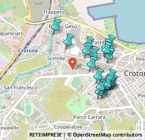 Mappa Via Giovanni Verga, 88900 Crotone KR, Italia (0.4925)