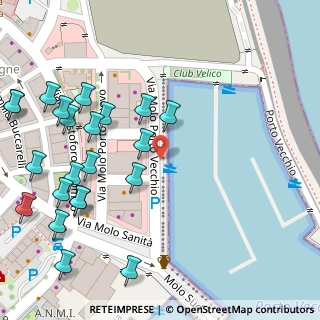 Mappa Via Molo Porto Vecchio, 88900 Crotone KR, Italia (0.08182)