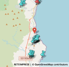 Mappa KM. 18.875 STRADA ST. 195, 09018 Sarroch CA, Italia (4.592)