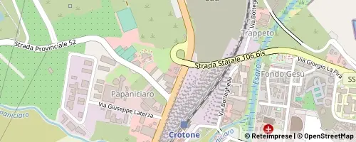 Mappa Crotone