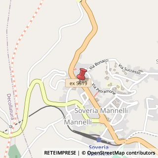 Mappa Corso garibaldi 233, 88049 Soveria Mannelli, Catanzaro (Calabria)