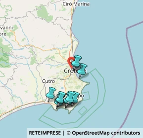 Mappa S.S. 106 Km 245, 88900 Crotone KR, Italia (15.61231)