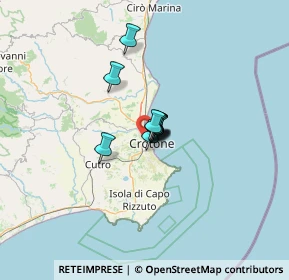 Mappa S.S. 106 Km 245, 88900 Crotone KR, Italia (5.54545)