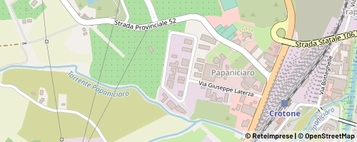 Mappa Crotone