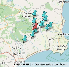 Mappa Mesoraca, 88838 Mesoraca KR, Italia (8.55067)