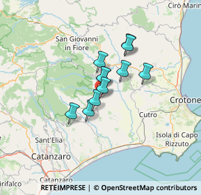 Mappa Mesoraca, 88838 Mesoraca KR, Italia (9.12273)