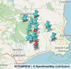 Mappa Mesoraca, 88838 Mesoraca KR, Italia (11.99)
