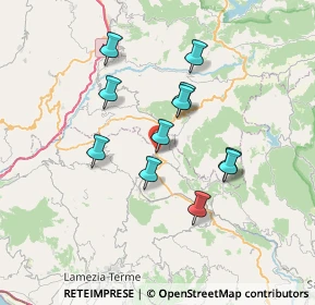 Mappa Via Successo, 88049 Soveria Mannelli CZ, Italia (6.63636)