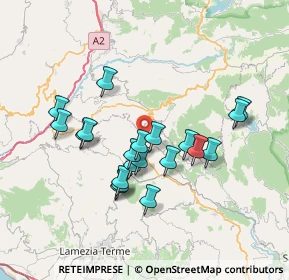 Mappa Via dei Vespri, 88049 Soveria Mannelli CZ, Italia (7.0415)