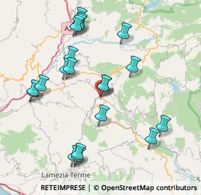 Mappa Via dei Vespri, 88049 Soveria Mannelli CZ, Italia (9.243)