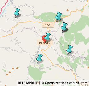 Mappa Via dei Vespri, 88049 Soveria Mannelli CZ, Italia (4.52091)