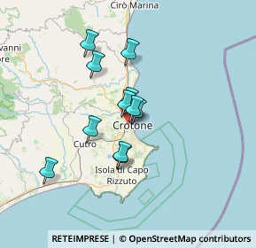 Mappa 88900 Crotone KR, Italia (11.24818)