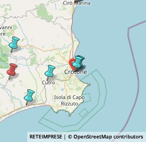 Mappa 88900 Crotone KR, Italia (22.91273)