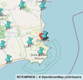 Mappa 88900 Crotone KR, Italia (21.42333)