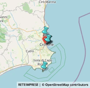 Mappa 88900 Crotone KR, Italia (37.248)