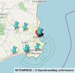 Mappa 88900 Crotone KR, Italia (9.44)