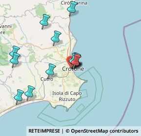 Mappa 88900 Crotone KR, Italia (14.00071)