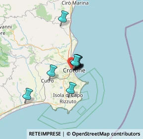 Mappa 88900 Crotone KR, Italia (7.54455)