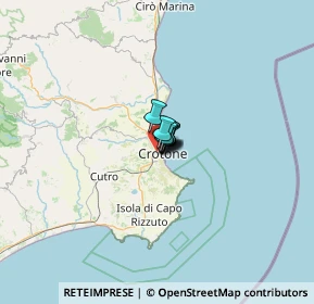Mappa 88900 Crotone KR, Italia (19.65545)