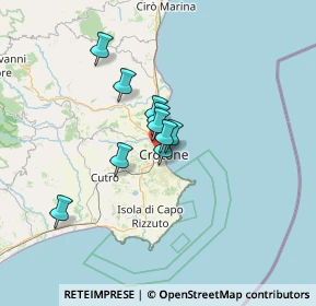 Mappa 88900 Crotone KR, Italia (13.34455)