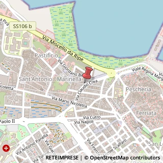 Mappa Via Esterna Marinella, 2, 88900 Crotone, Crotone (Calabria)