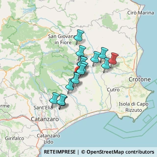 Mappa Via Nazionale, 88838 Mesoraca KR, Italia (9.84688)