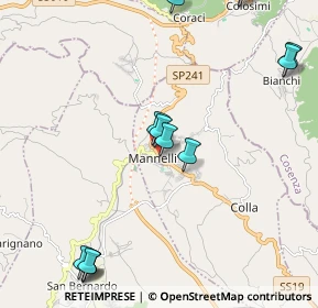 Mappa Via Dottore Cimino, 88049 Soveria Mannelli CZ, Italia (2.93769)
