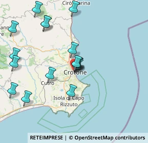 Mappa Via Sant'Antonio, 88900 Crotone KR, Italia (18.09875)