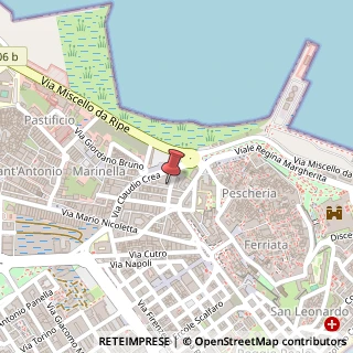 Mappa Via Spiaggia delle Forche, 12, 88900 Crotone, Crotone (Calabria)