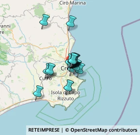 Mappa Via Acquabona, 88900 Crotone KR, Italia (7.6895)