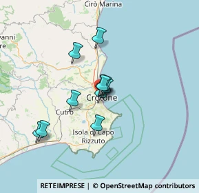 Mappa Traversa V Acquabona, 88900 Crotone KR, Italia (10.38364)