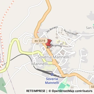 Mappa Via Achille Campanile, 214, 88049 Soveria Mannelli, Catanzaro (Calabria)