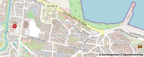 Mappa Crotone