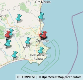 Mappa Via Esterna Marinella, 88900 Crotone KR, Italia (15.1375)